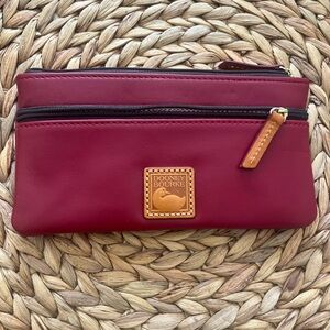 Dooney & Bourke Red Leather Wallet